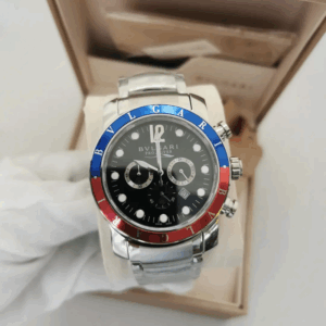 Relógio Bvlgari Pro Diver Blue Red