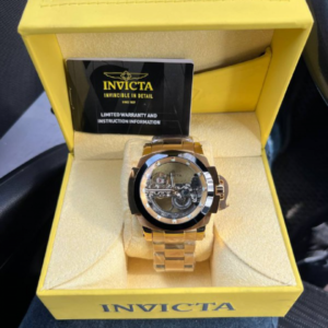 Relógio invicta Coalition force Ouro