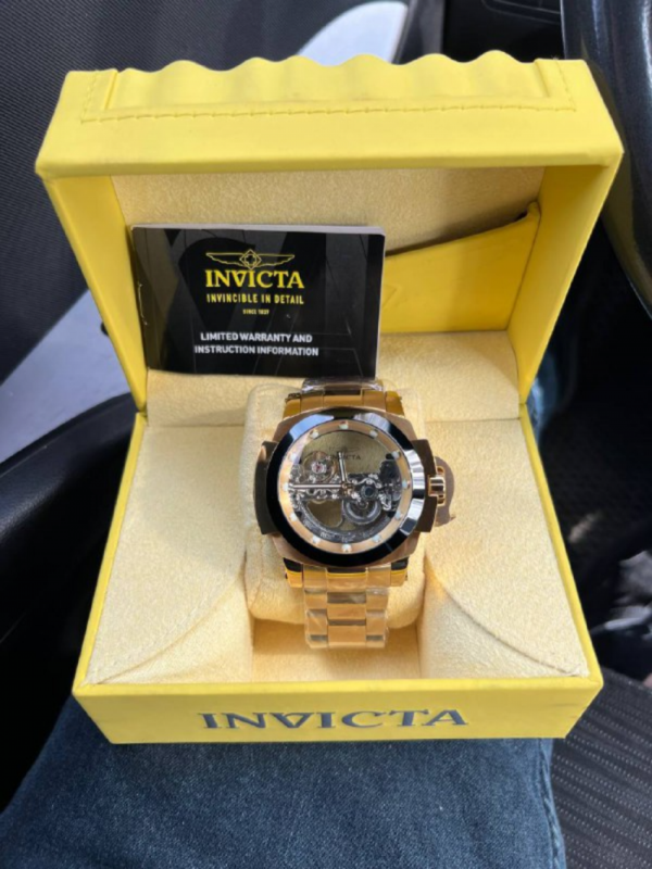 Relógio invicta Coalition force Ouro