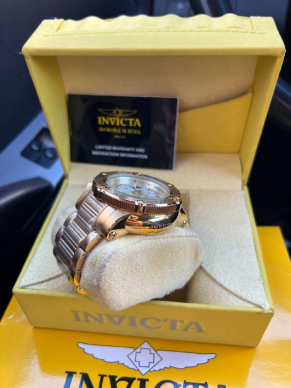 Relogio Invicta Excursion Dourado - Image 3