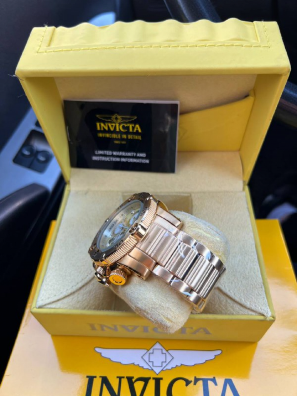 Relogio Invicta Excursion Dourado - Image 5