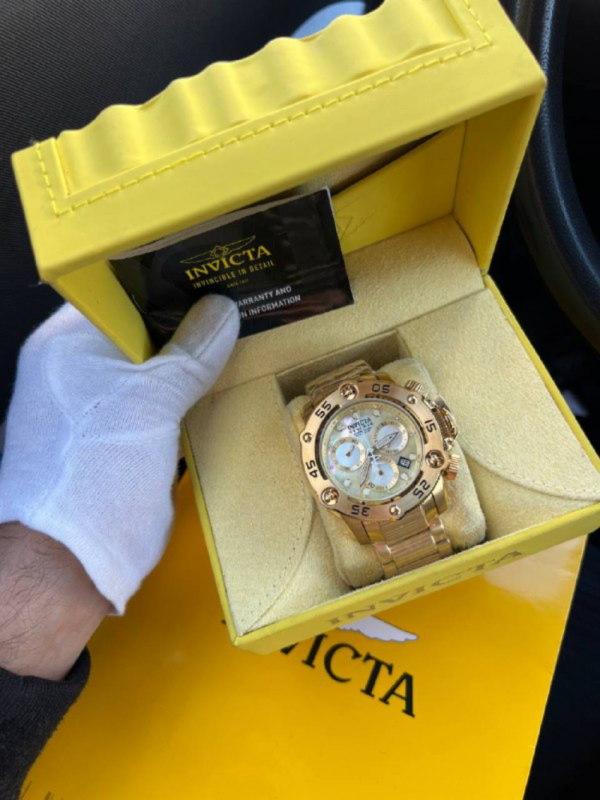 Relogio Invicta Excursion Dourado - Image 2