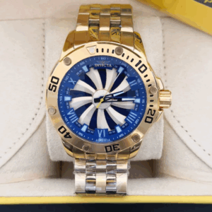 Invicta Speedway dourado / azul